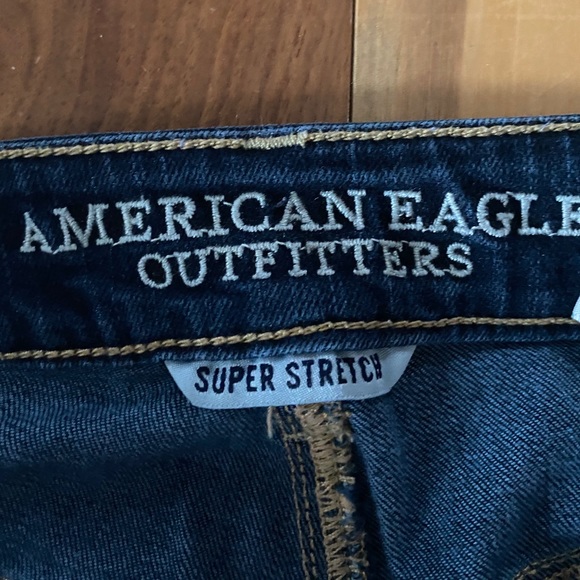 AE high rise skinny  jeans 8 short super stretch - Picture 2 of 3